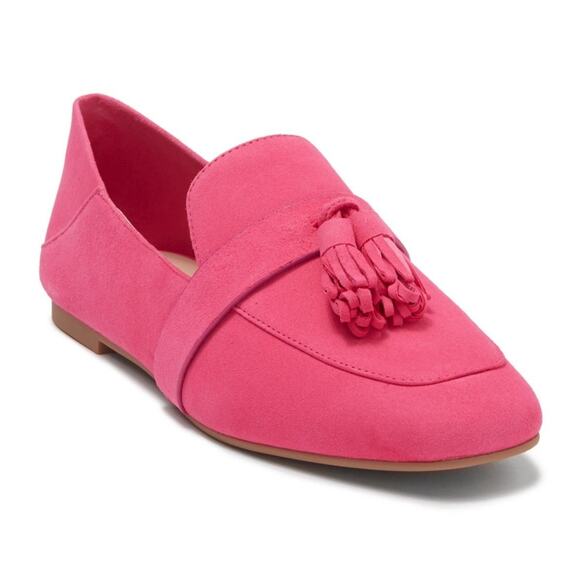 STUART WEITZMAN Nysa Tassel Flat In Peonia - Picture 1 of 16